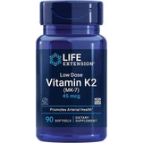 Life Extension Low Dose Vitamin K2 (MK-7) 45 mcg - 90 Softgels