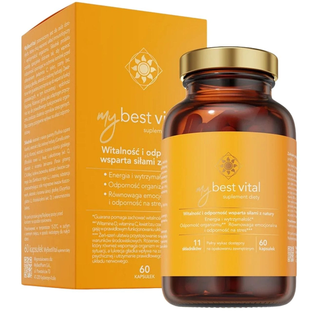 MyBestPharm MyBestVital - 60 Capsules