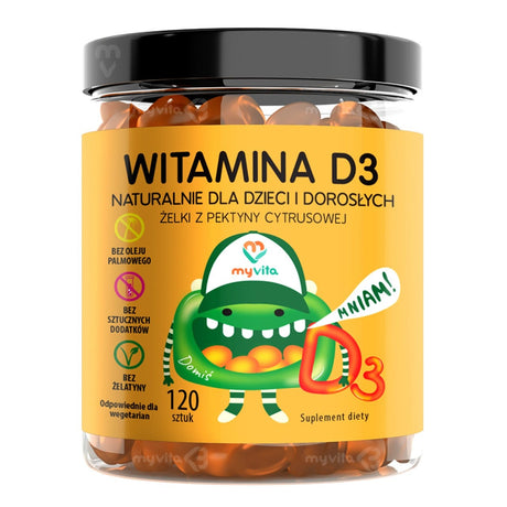 MyVita Vitamin D3 - 120 Gummies