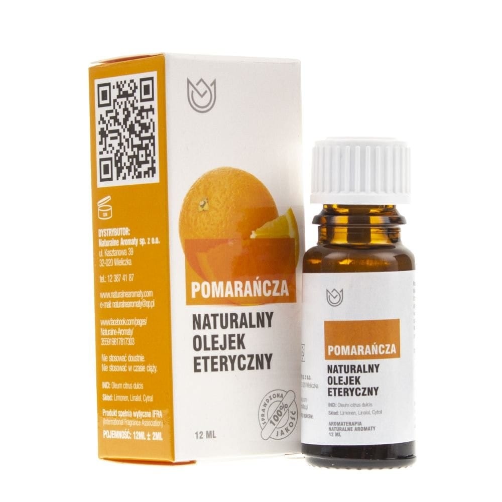 Naturalne Aromaty Essential Oil Orange - 12 ml