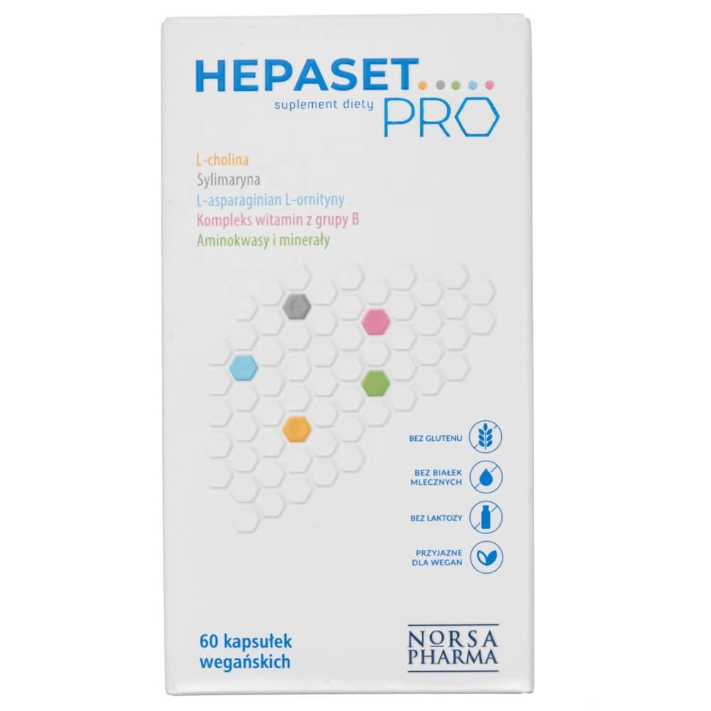 Norsa Pharma Hepaset PRO - 60 Capsules