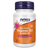 Now Foods Vitamin D3 5000 IU - 240 Softgels