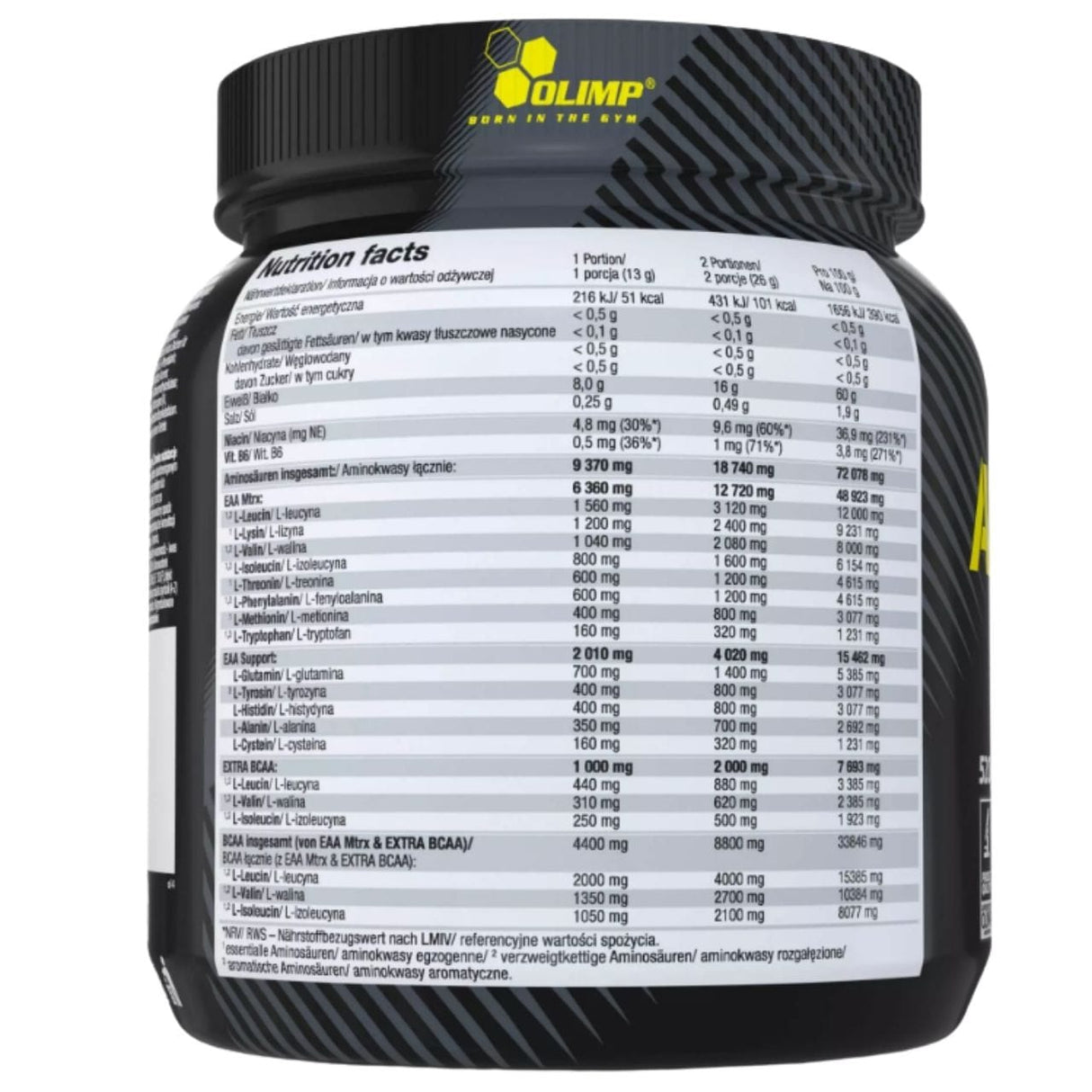 Olimp Amino EAA Xplode, Fruit Punch - 520 g