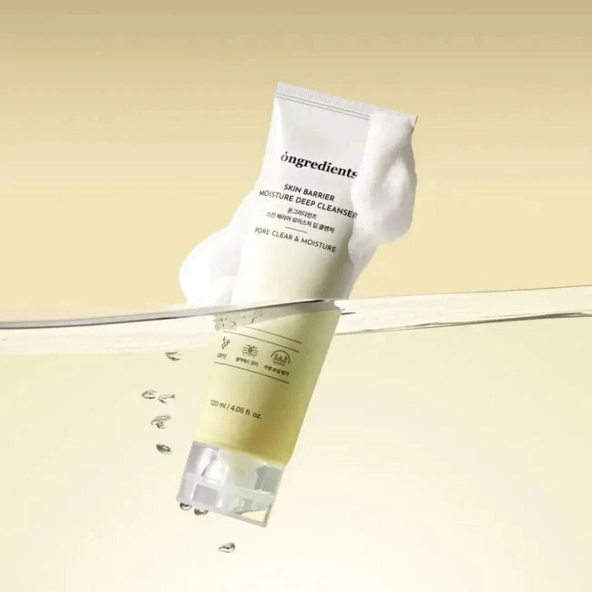 Ongredients Skin Barrier Moisture Deep Cleanser - 120 ml