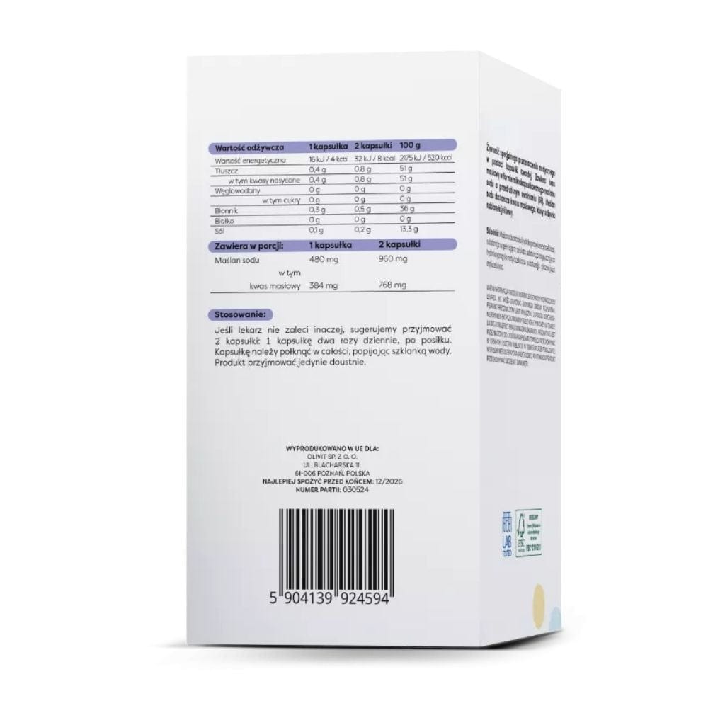 Osavi Sodium butyrate SR 960 mg - 120 Capsules