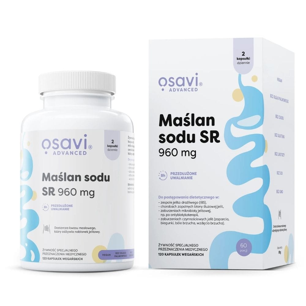 Osavi Sodium butyrate SR 960 mg - 120 Capsules