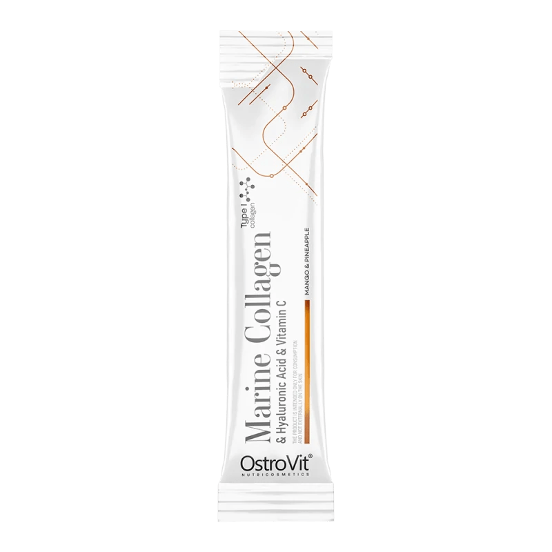 Ostrovit Marine Collagen, Hyaluronic Acid, Vitamin C, Mango-Pineapple - 30x5g