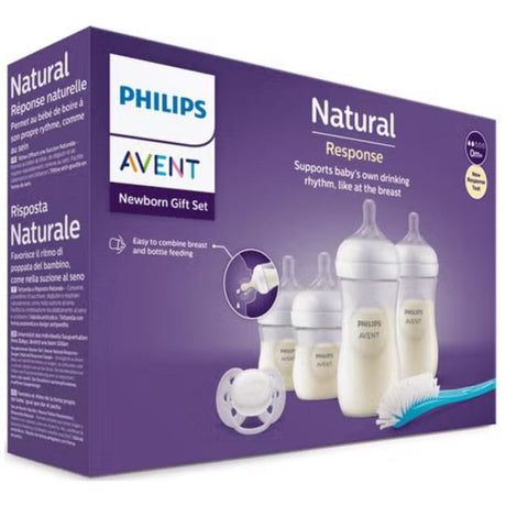 Philips Avent Baby Gift Bottle Set - 4 Bottles + Pacifier + Brush