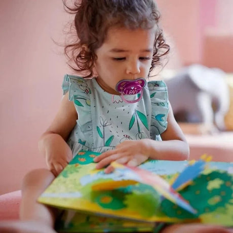 Philips Avent Ultra Air Hard Pacifier, 18+ Months, Girl - 2 Pieces