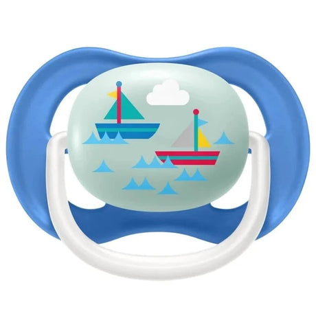 Philips Avent Ultra Air Pacifier, 6-18 Months, Boy - 2 Pieces