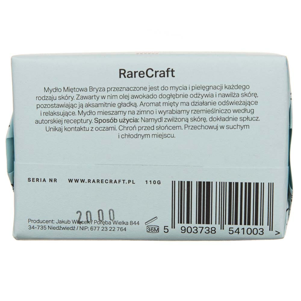 RareCraft Mint Breeze Soap - 110 g