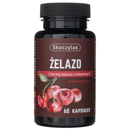 Skoczylas Iron 3 Forms with Vitamin C - 60 Capsules