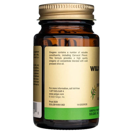 Solgar Wild Oregano Oil - 60 Softgels