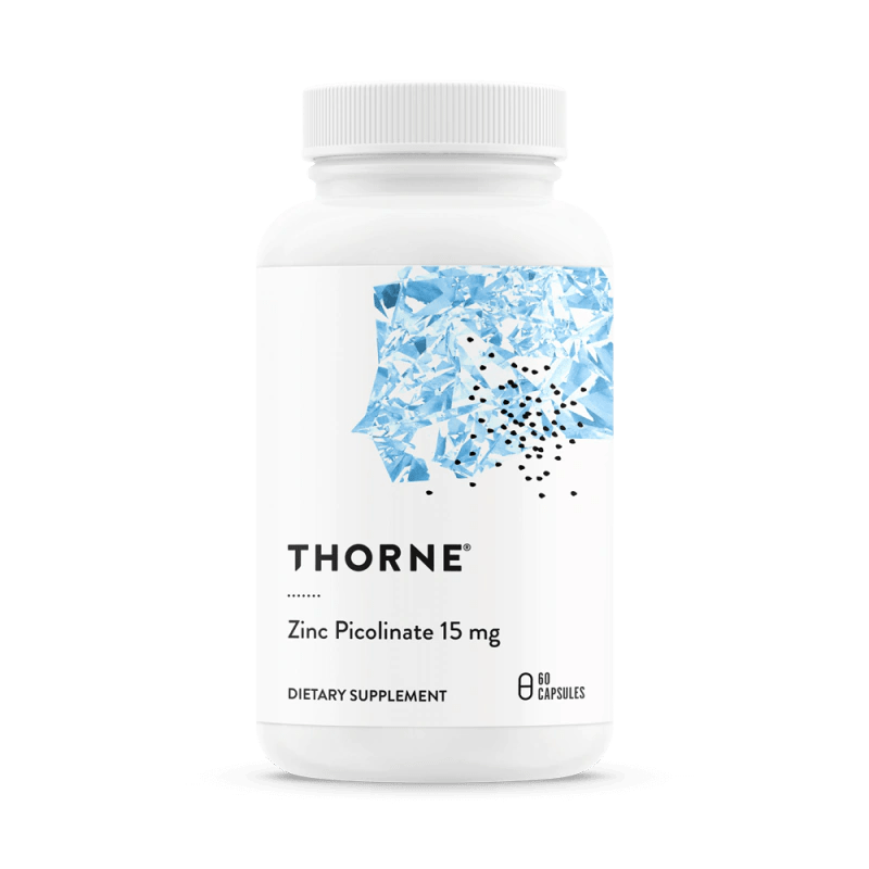 Thorne Research Zinc Picolinate 15 mg - 60 Capsules