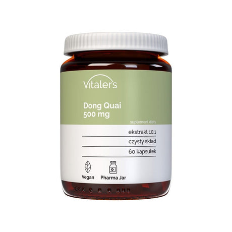 Vitaler's Dong Quai (Chinese Angelica) 500 mg - 60 Capsules