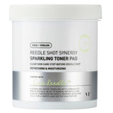 VT Cosmetics Reedle Shot Synergy Sparkling Toner Pad - 80 Pieces