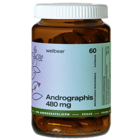 Wellbear Andrographis 480 mg - 60 Capsules