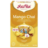 Yogi Tea Mango Chai Tea with Mango, Orange and Cinnamon - 17 Sachets