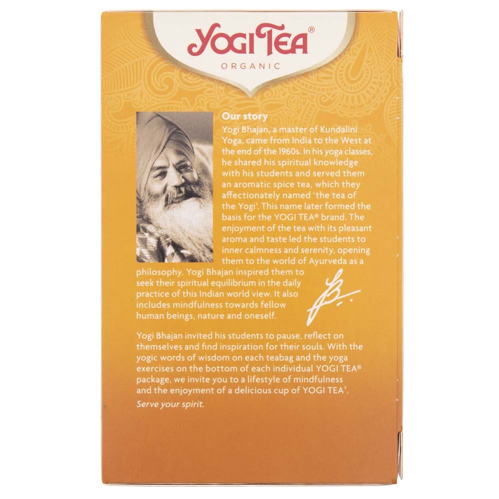 Yogi Tea Turmeric Chai - 17 sachets