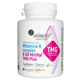 Aliness Vitamin B Complex B-50 Methyl plus TMG - 100 Veg Capsules