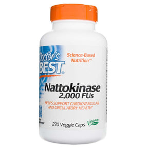 Doctor's Best Nattokinase 2,000 FUs  - 270 Veg Capsules
