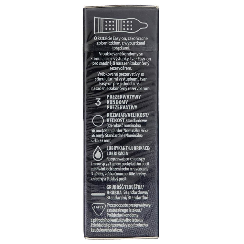 Durex Intense Orgasmic Condoms - 3 pieces