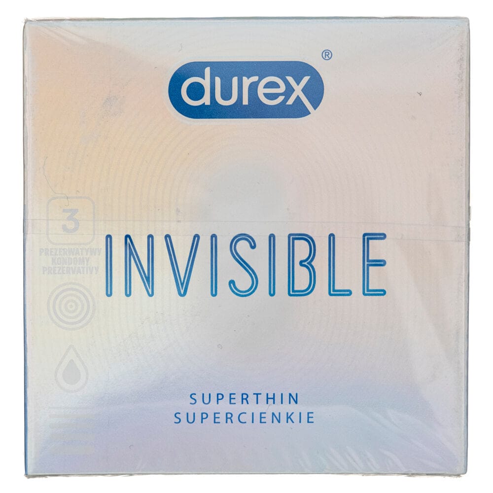 Durex Invisible Extra Sensitive Condoms - 3 pcs.