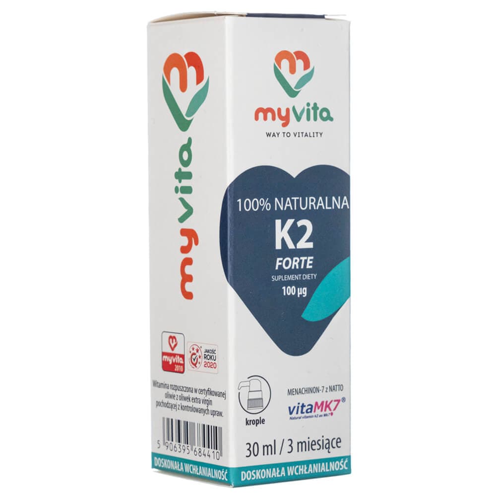 MyVita Natural Vitamin K2 Forte 100 mcg - 30 ml