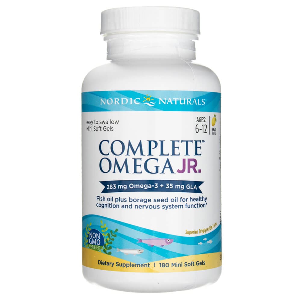 Nordic Naturals Complete Omega Junior Lemon - 180 Softgels