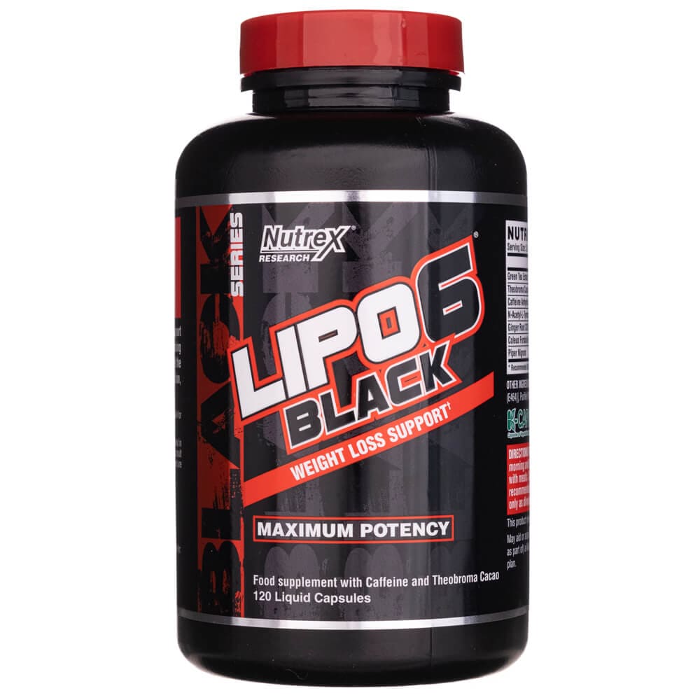 Nutrex Research Lipo 6 Black - 120 Capsules