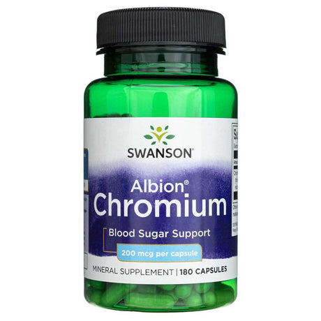 Swanson Albion Chromium 200 mcg - 180 Capsules