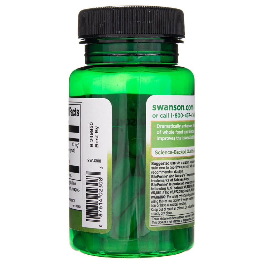 Swanson BioPerine 10 mg - 60 Capsules