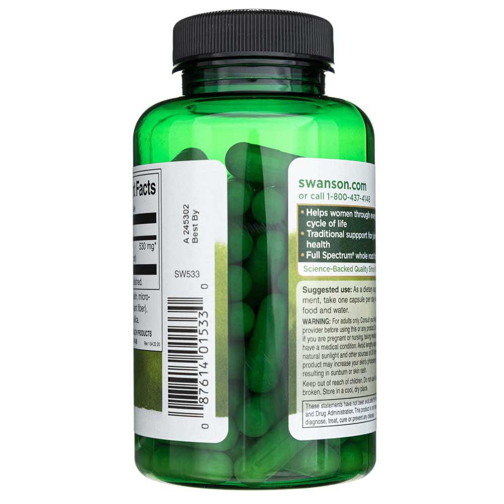 Swanson Full Spectrum Dong Quai 530 mg - 100 Capsules